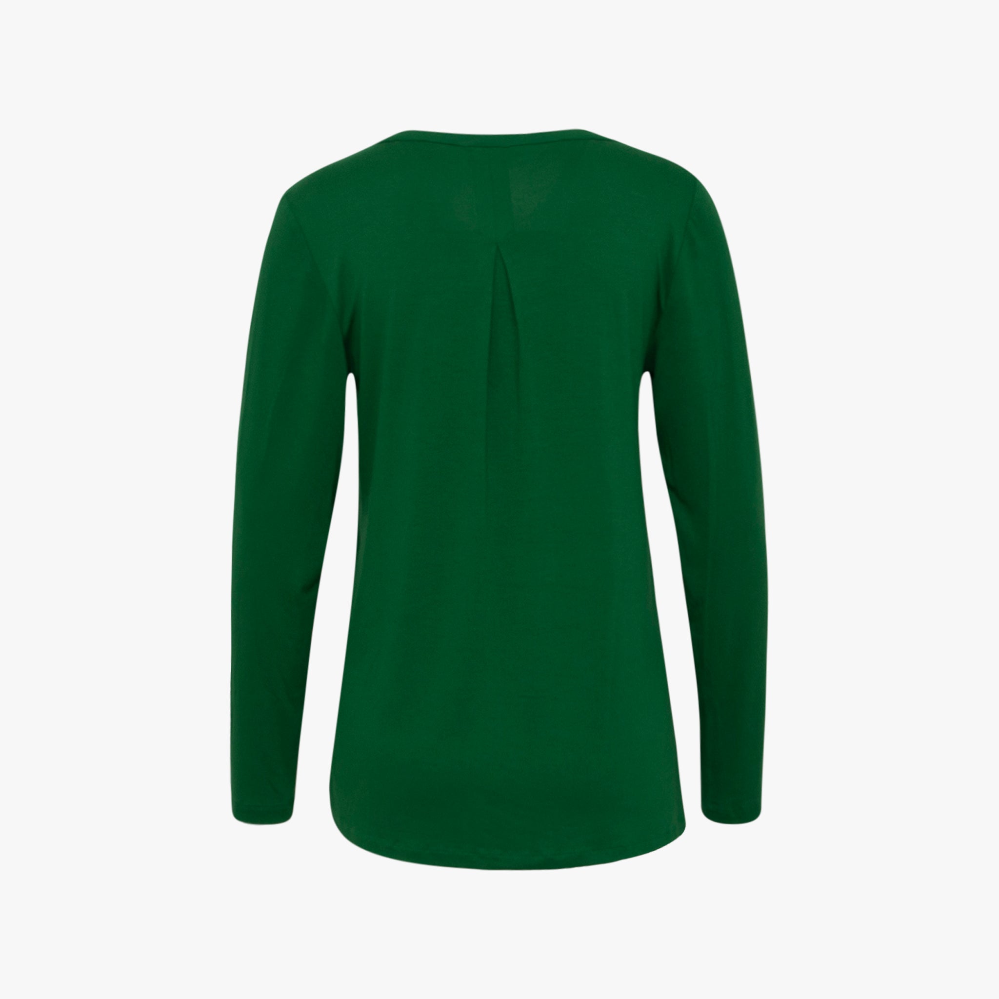 Blusenshirt Basic | grün