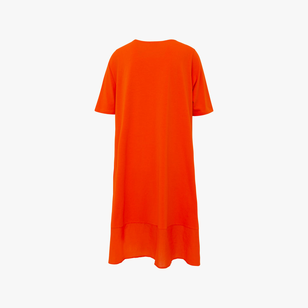 MILANO ITALY Jerseykleid ausgestellt | orange