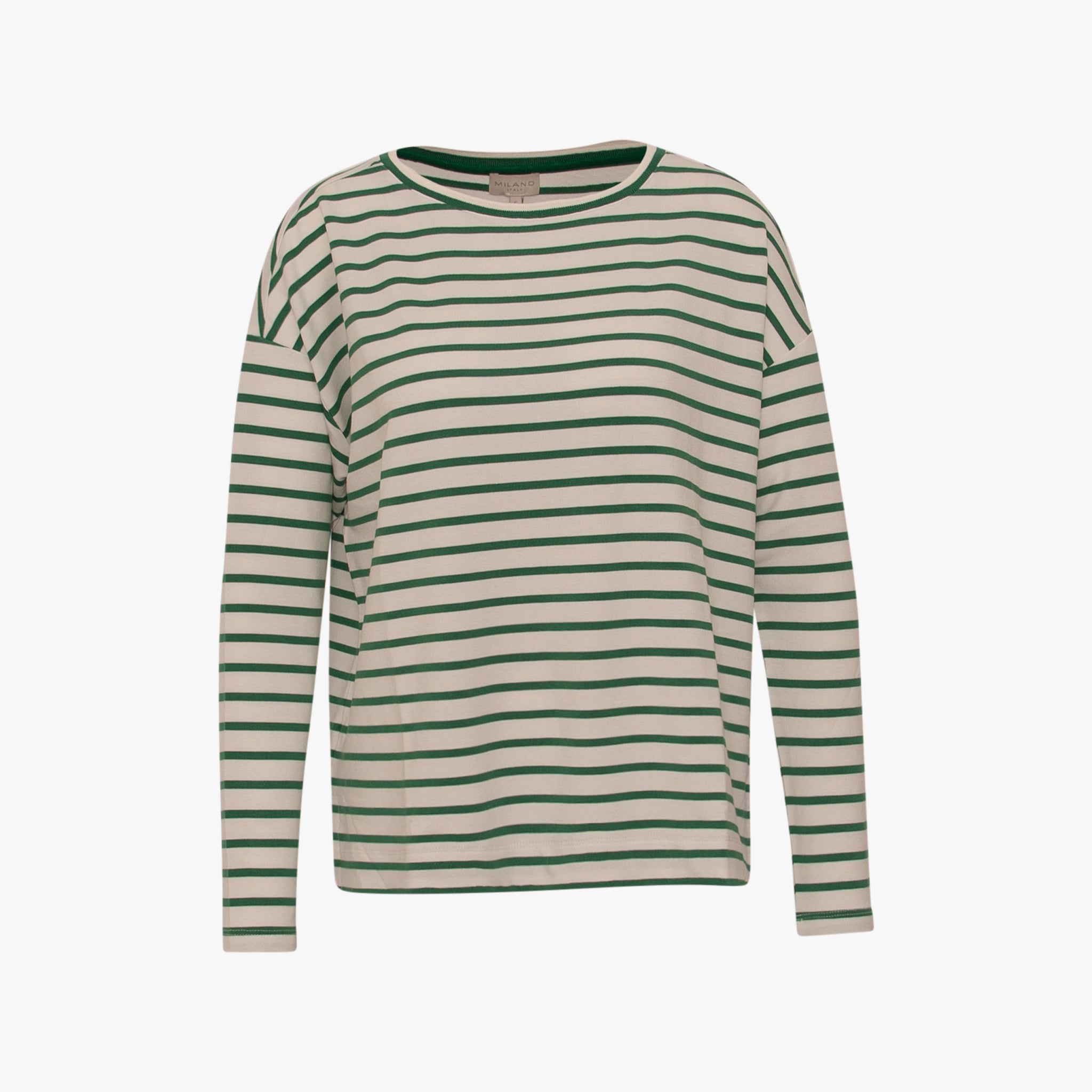 1/1 RH-Shirt Streifen | grün