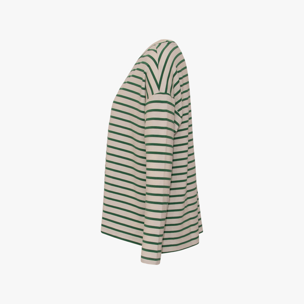 1/1 RH-Shirt Streifen | grün