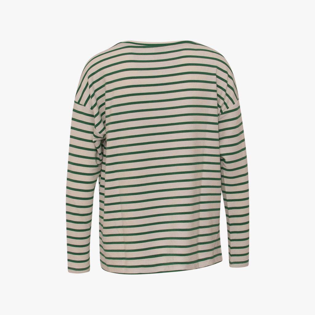 1/1 RH-Shirt Streifen | grün