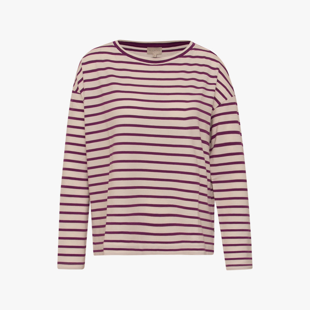 1/1 RH-Shirt Streifen | lila