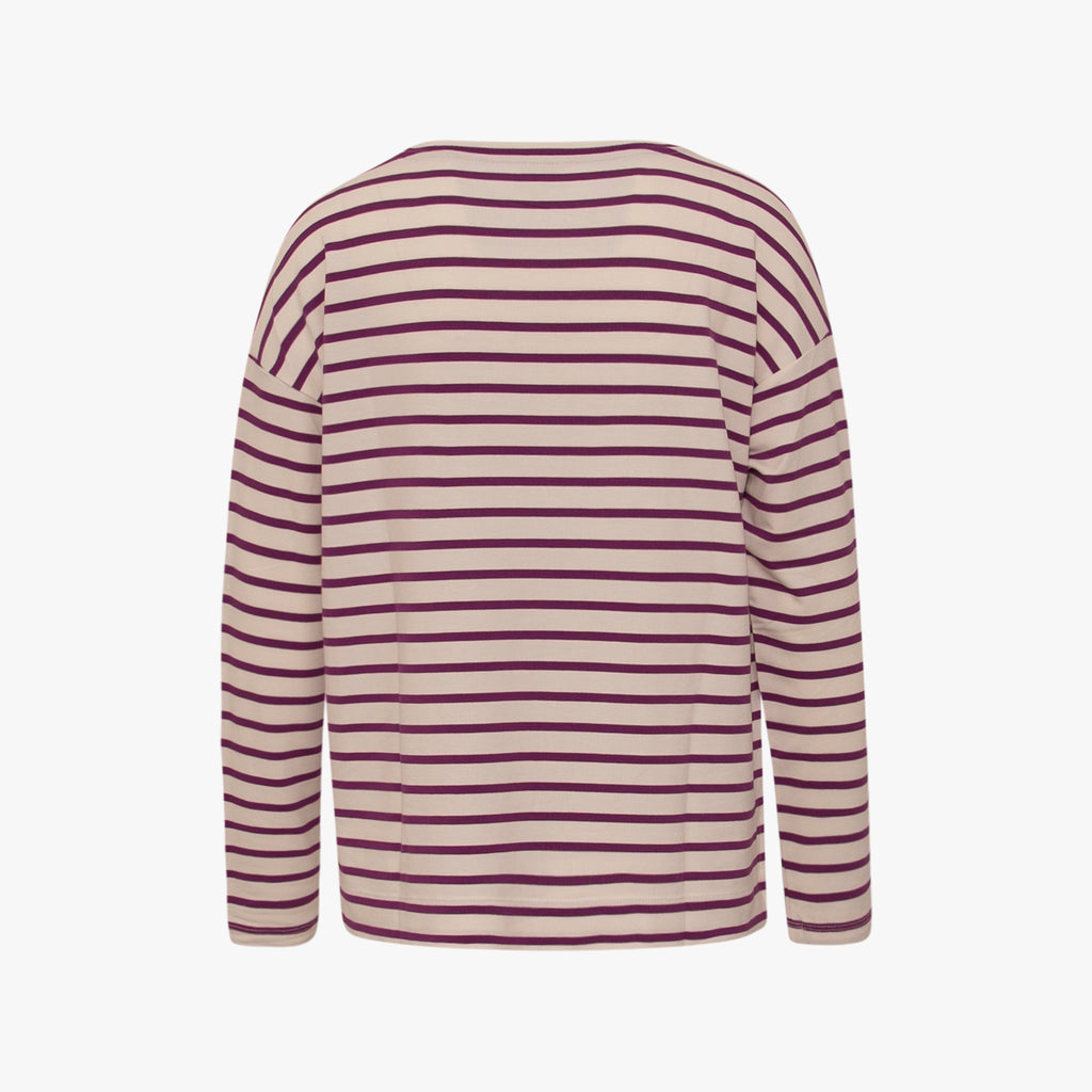 1/1 RH-Shirt Streifen | lila