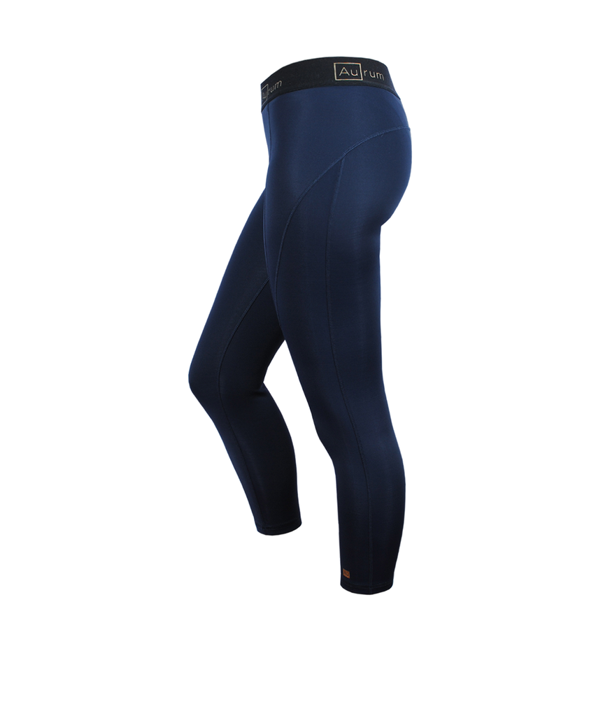 Mindfulness Cropped Legging | dunkelblau