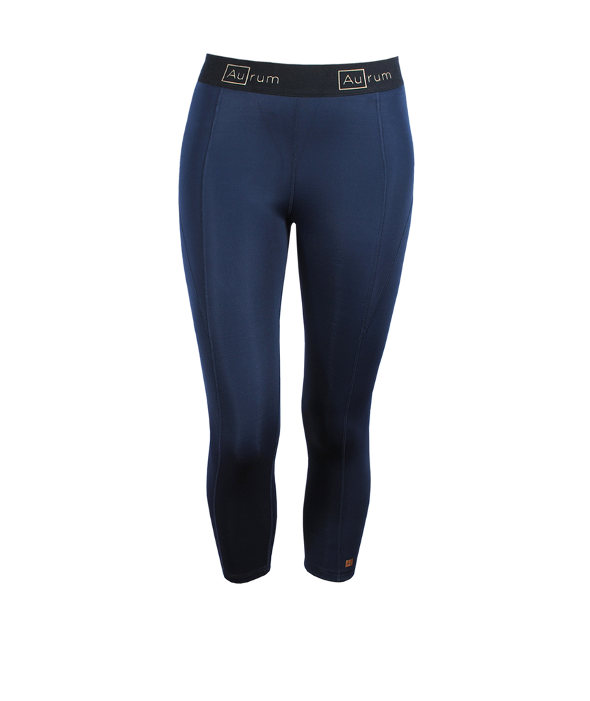 Mindfulness Cropped Legging | dunkelblau