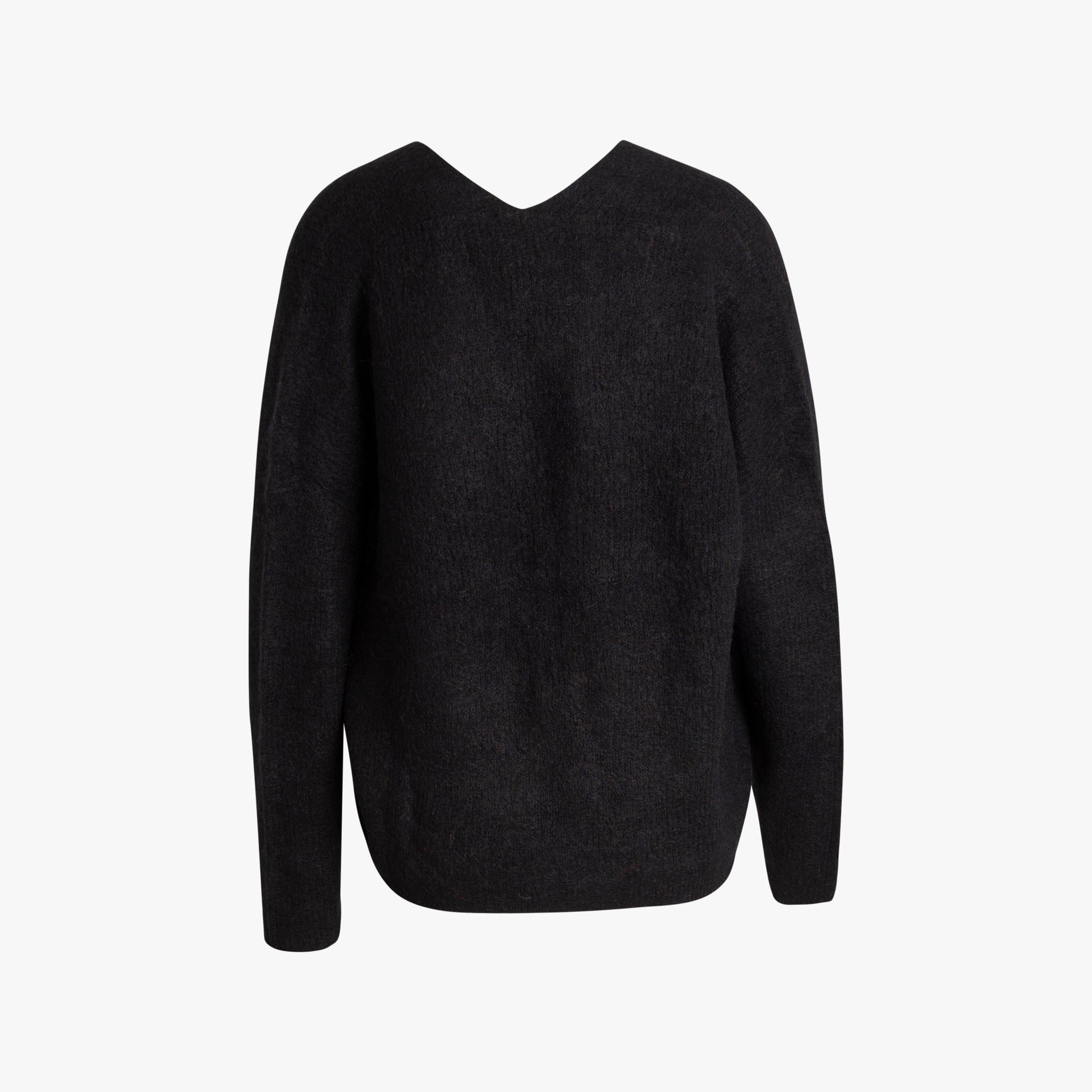 V-Pulli oversized | schwarz