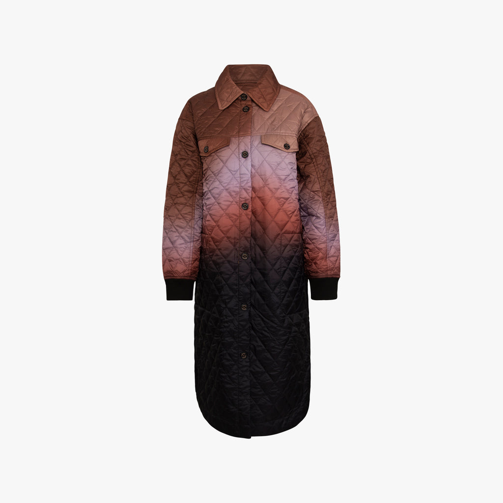 Steppmantel Farbverlauf | multicolor