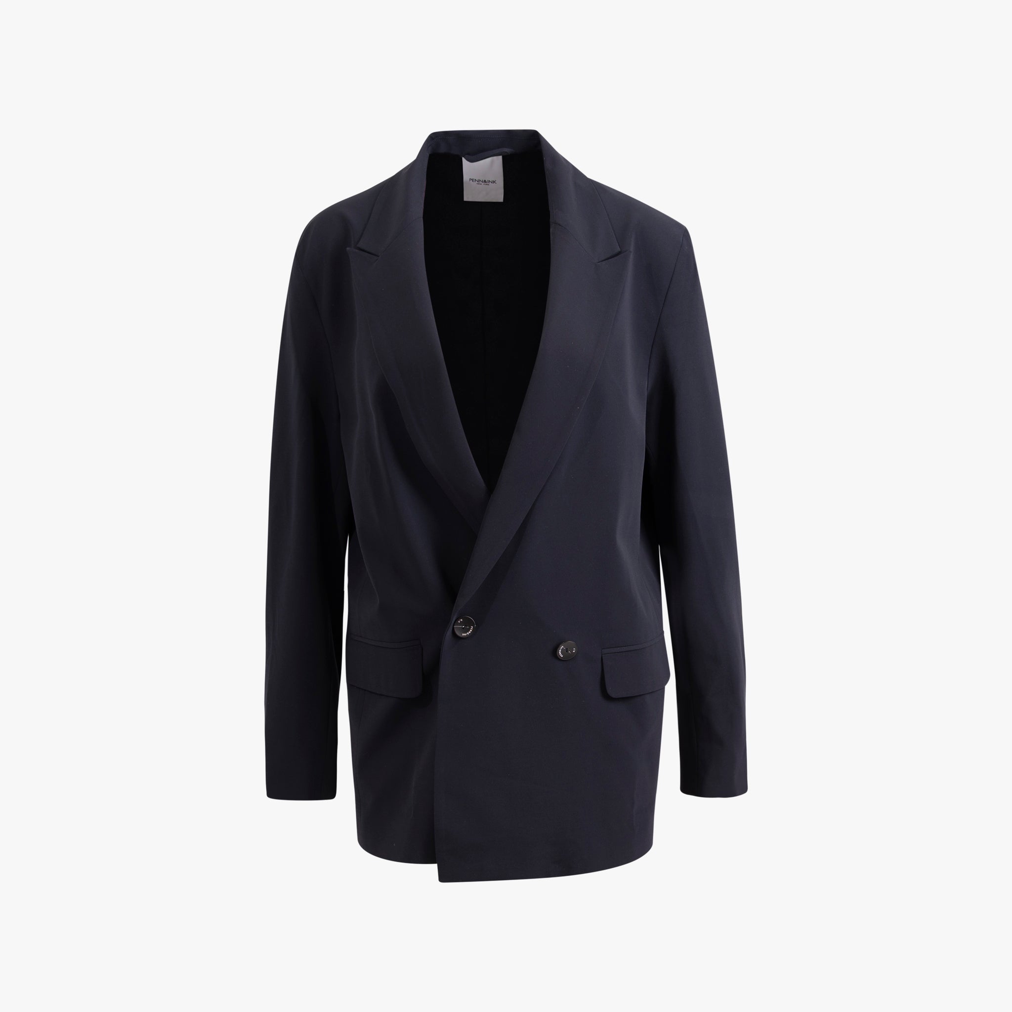 Penn & Ink Blazer oversized Basic | navy
