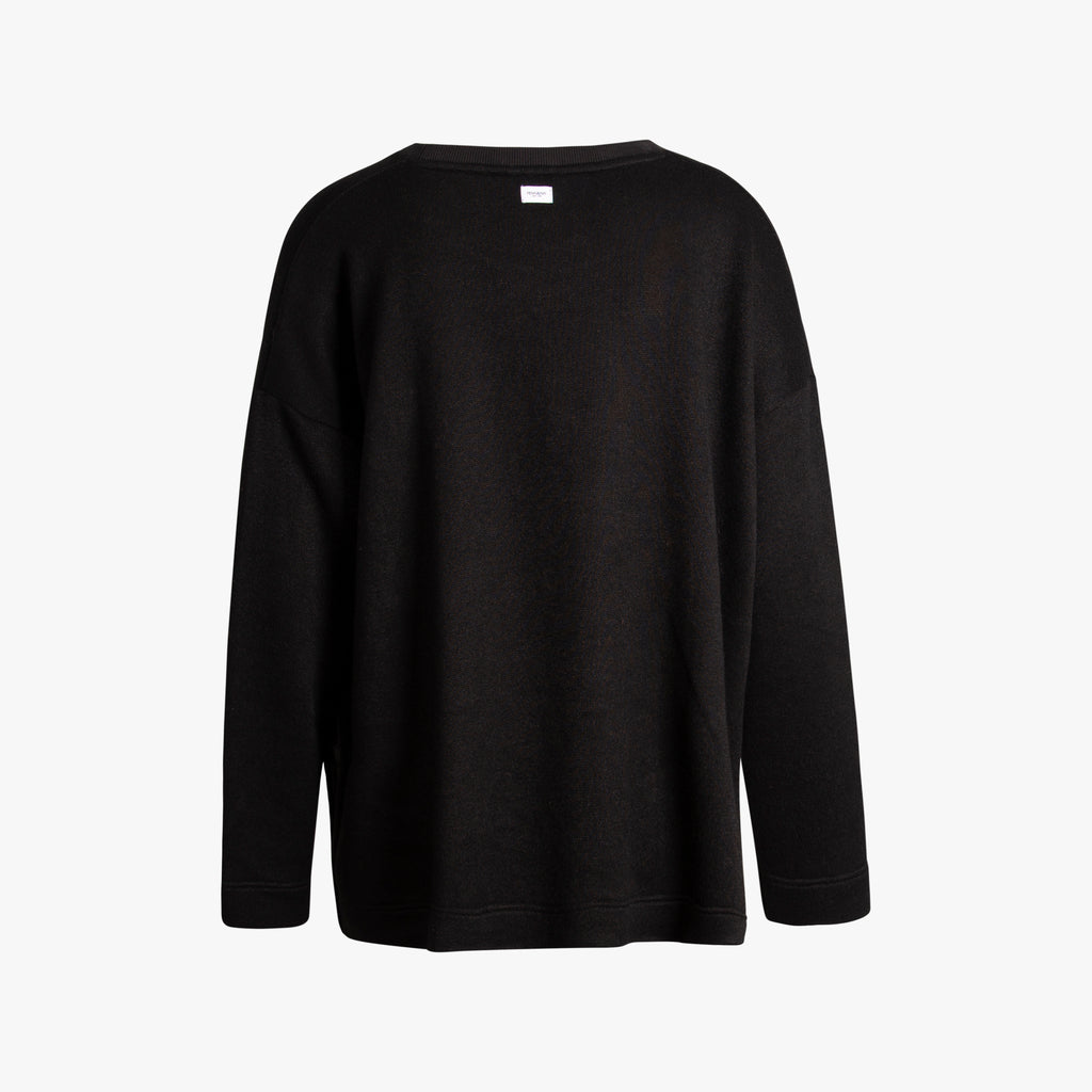 Pullover oversized | schwarz