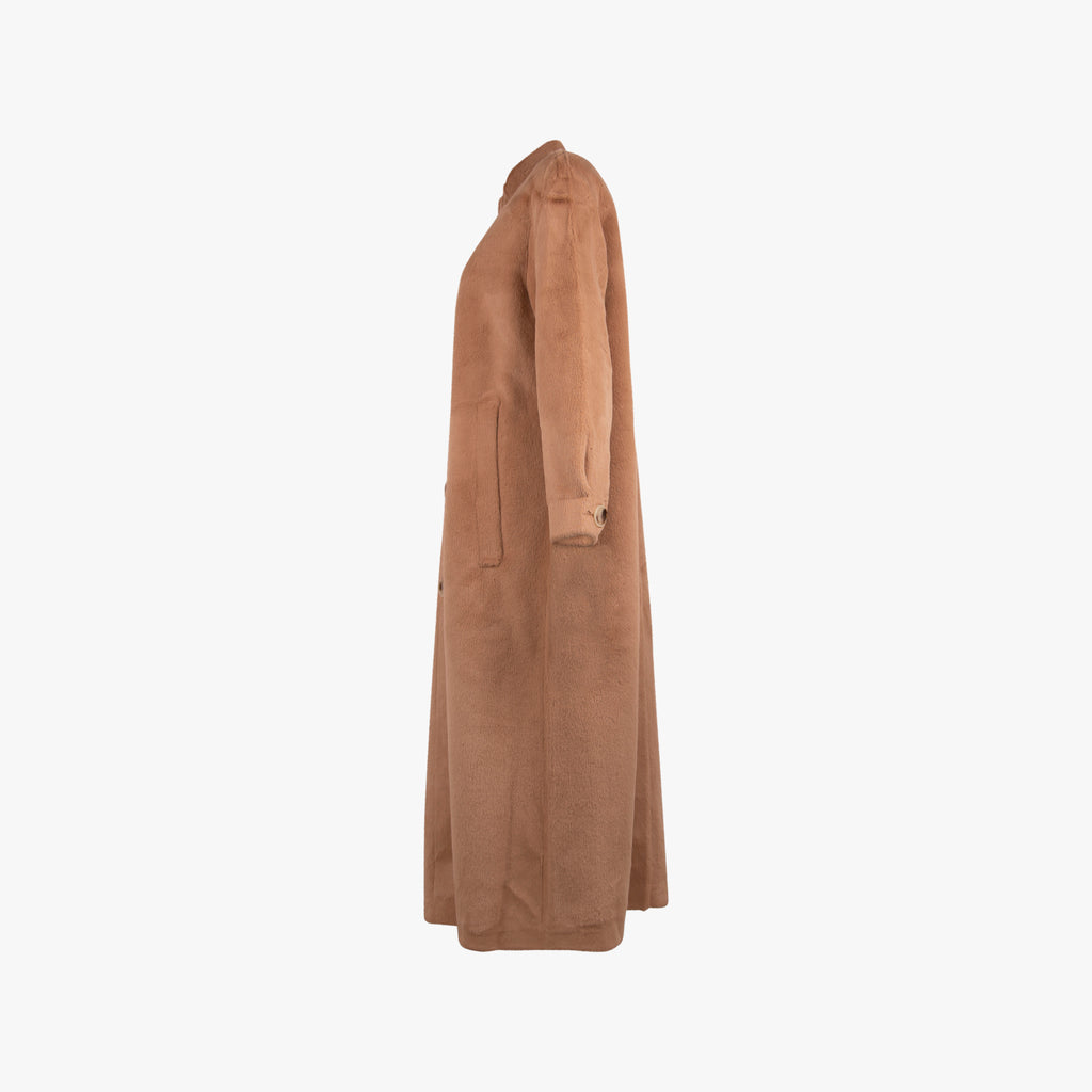 Ravina Mink Mantel Fakefur | zimt