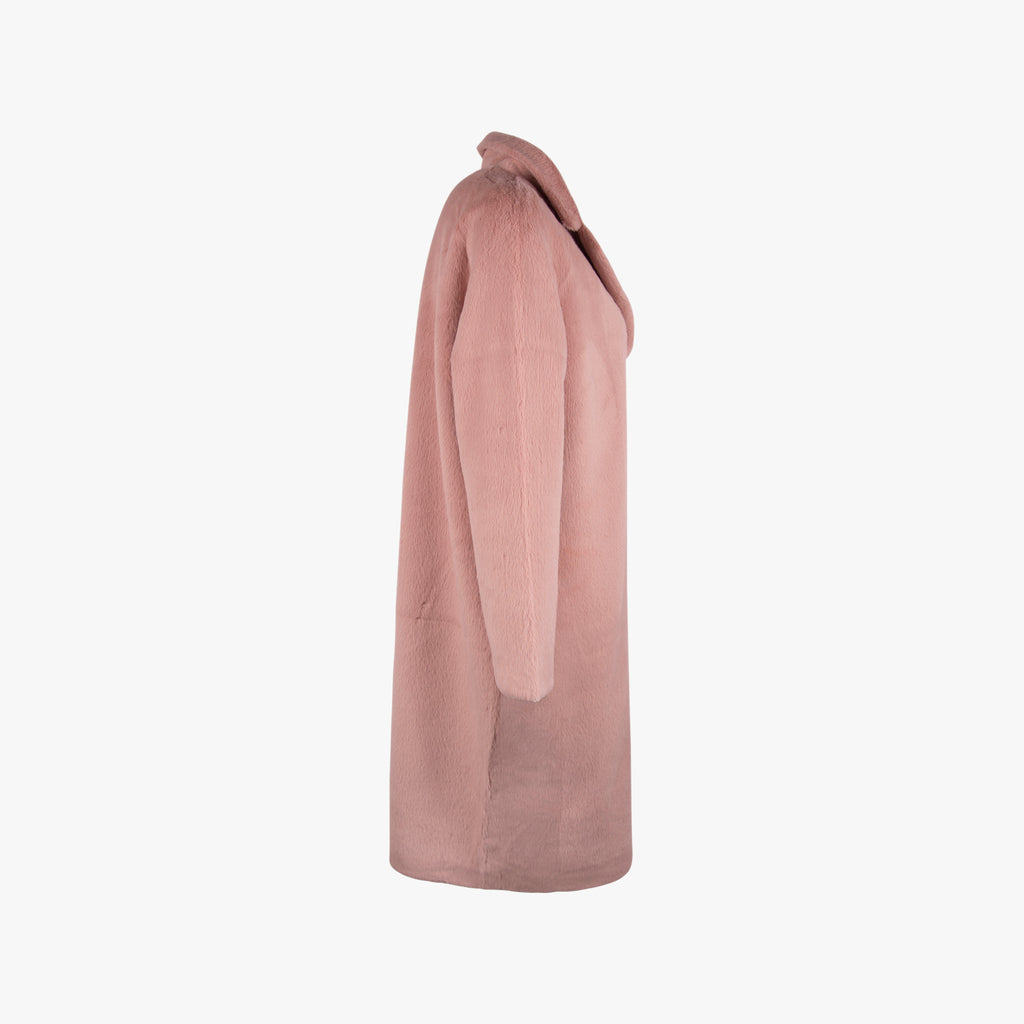 Romy Mink Jacke Fakefur | rose