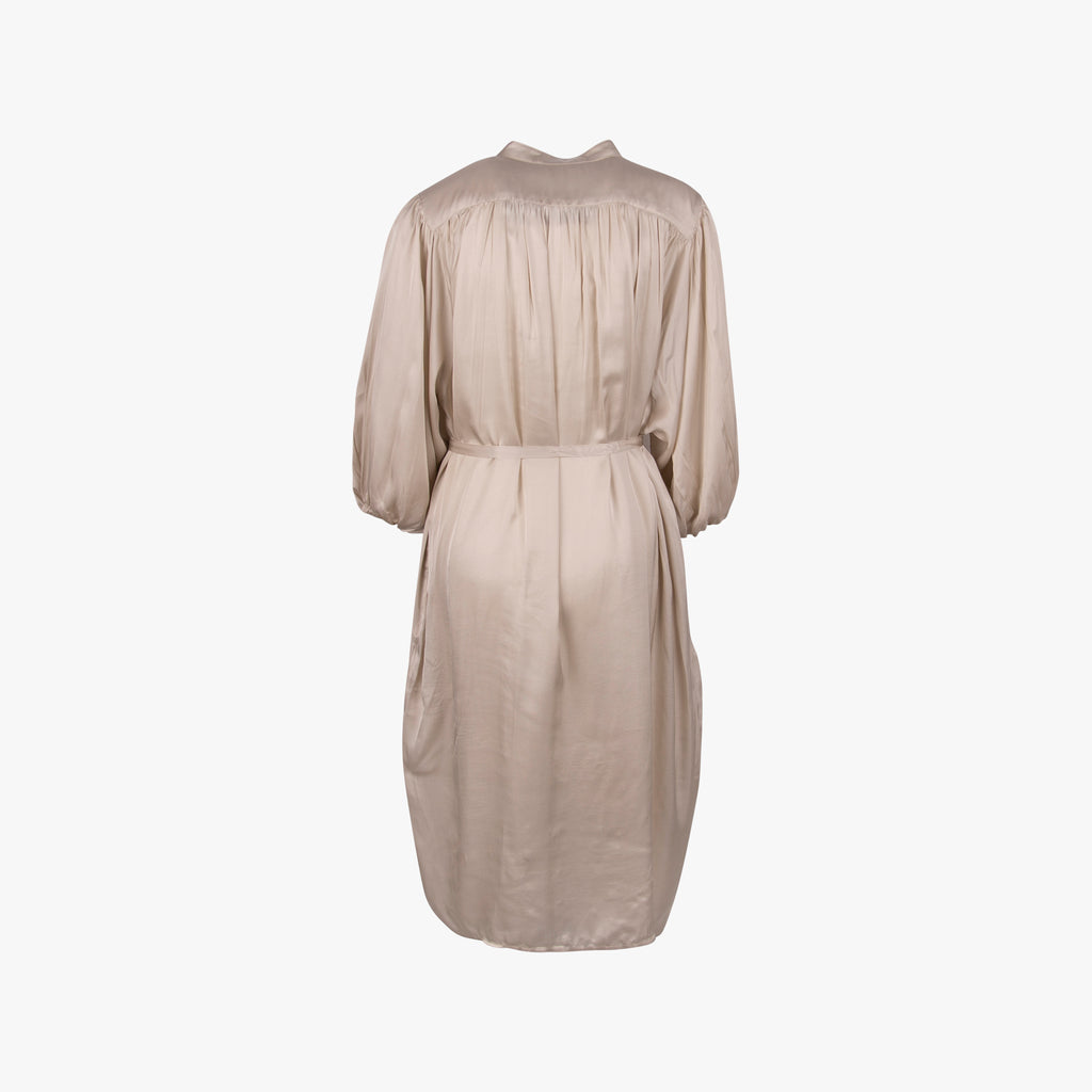 PENN&INK Kleid uni glanz | vanille