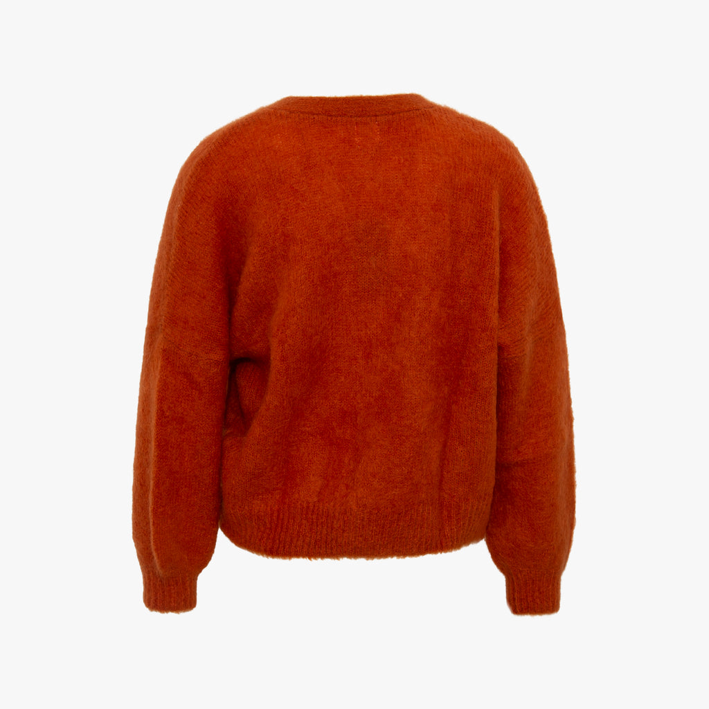 Cardigan 2T kurz | orange
