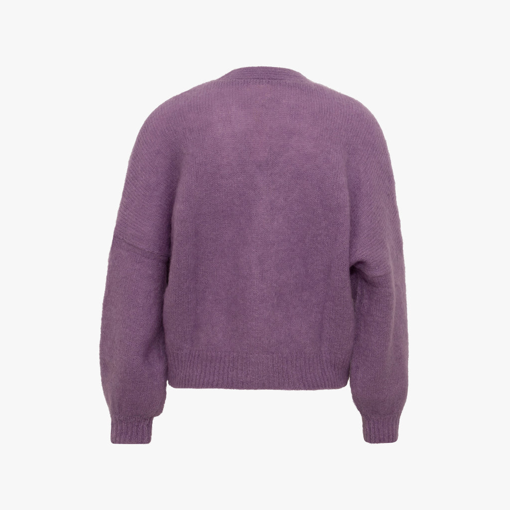Cardigan 2T kurz | lila