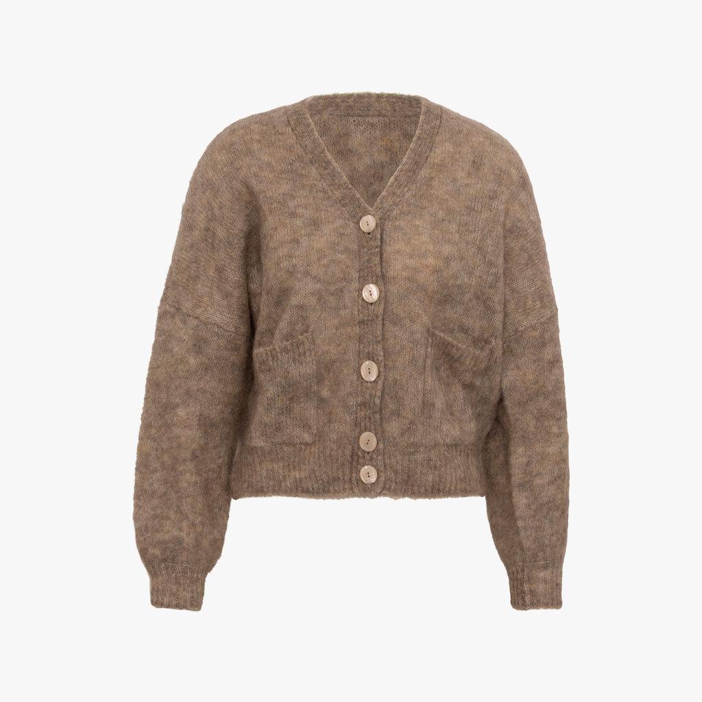 Cardigan 2T kurz | kreide