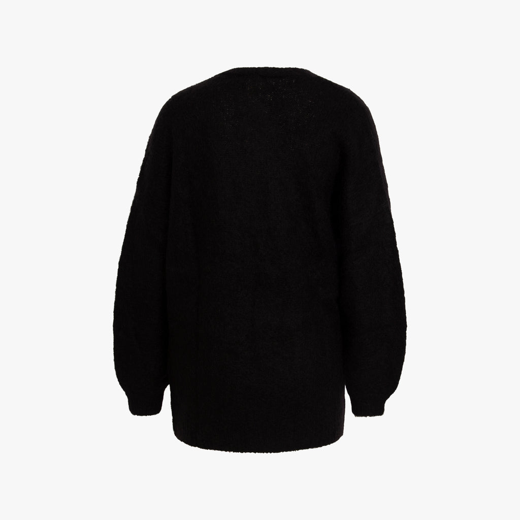 Cardigan 2T open | schwarz