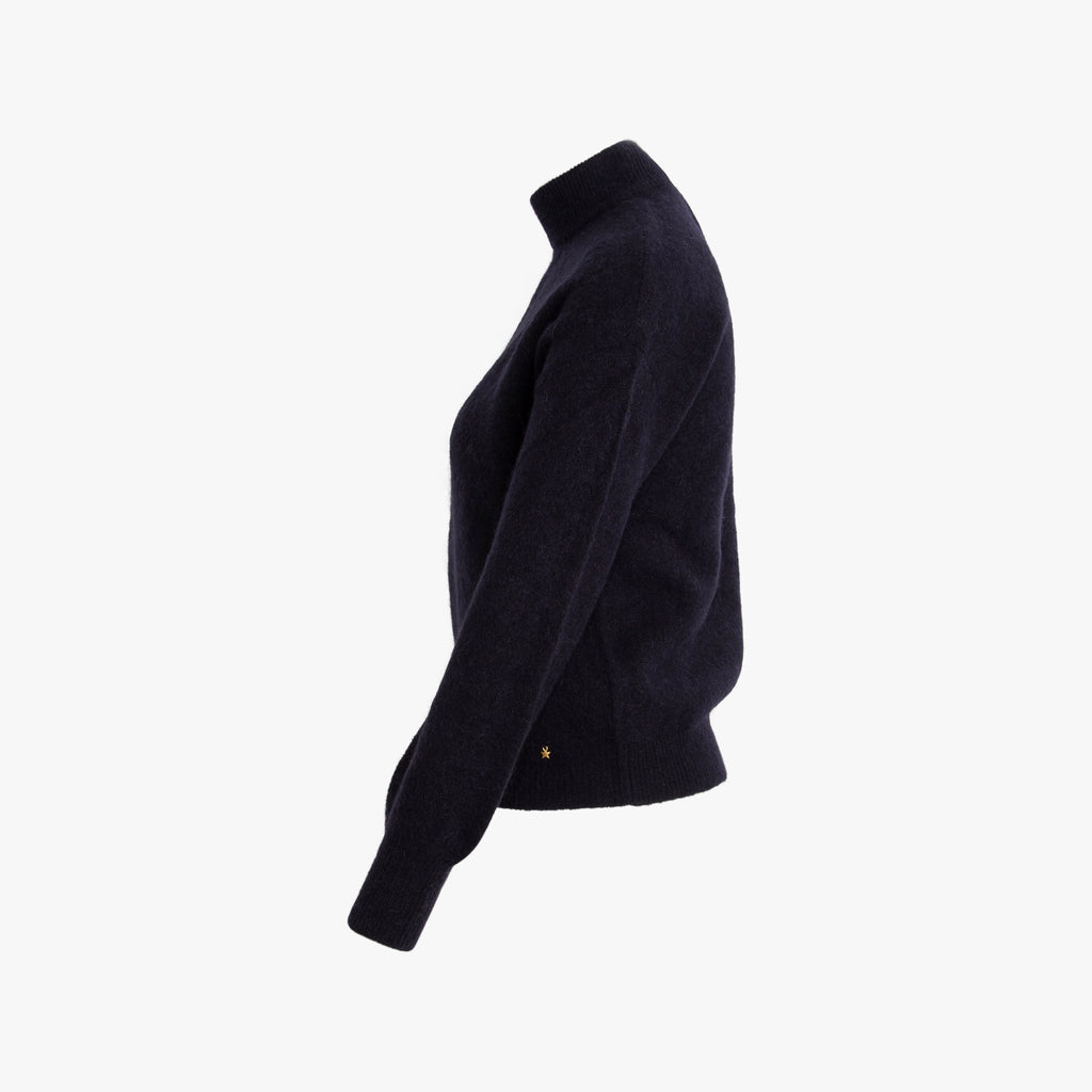 Turtle Neck Pullover | navy