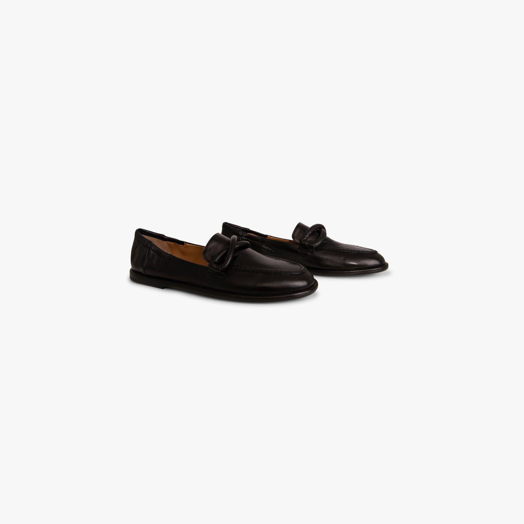 Loafer Kreuzriegel | schwarz