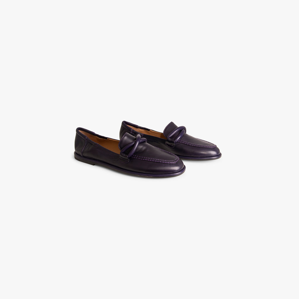 Loafer Kreuzriegel | violett