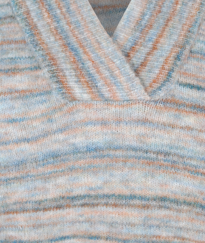 V-Pulli Ringel | multicolor