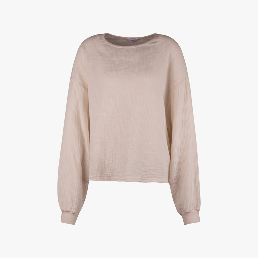 RH Blusenshirt Musselin | beige