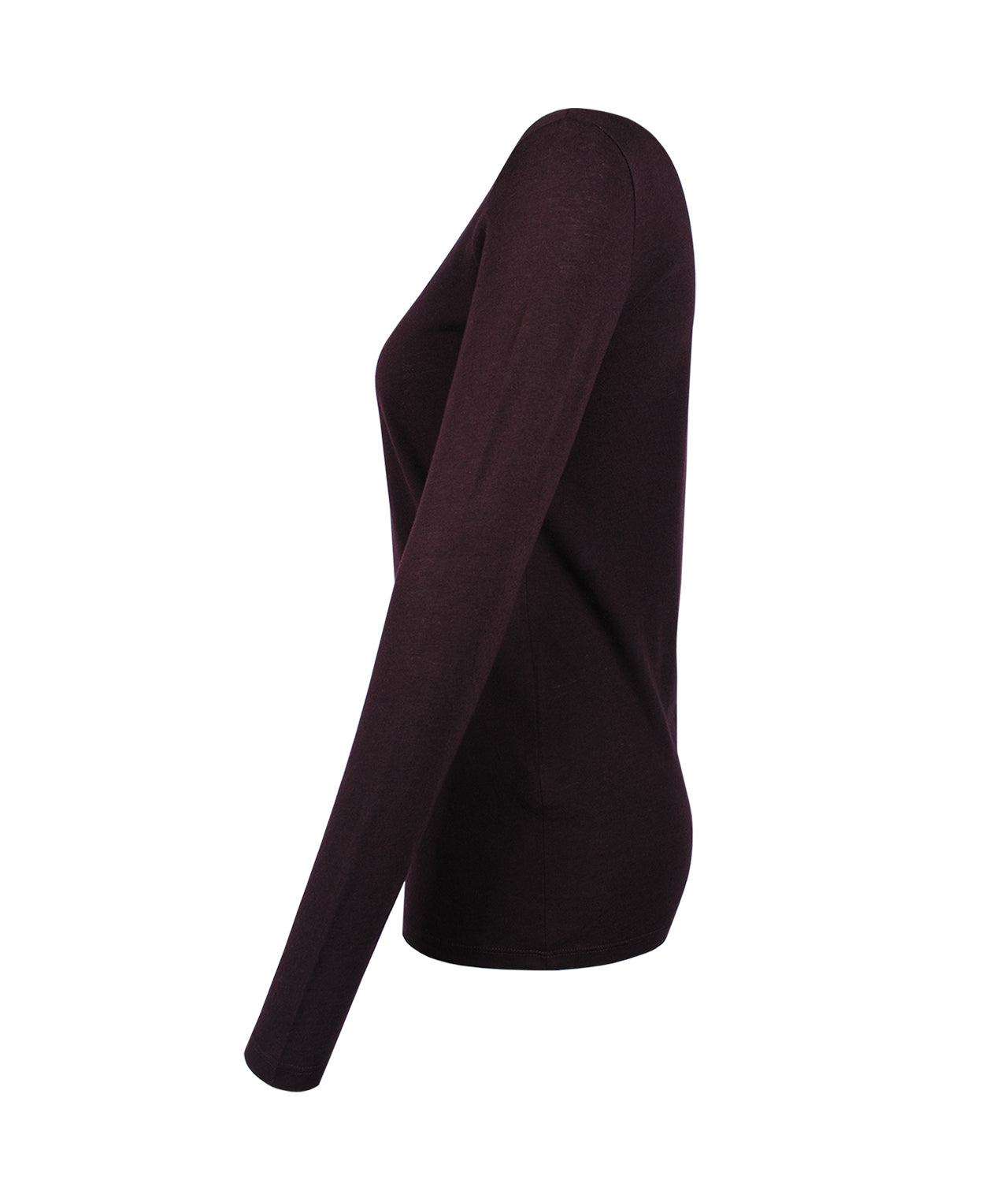 RH-Shirt BW/Cashmere | aubergine