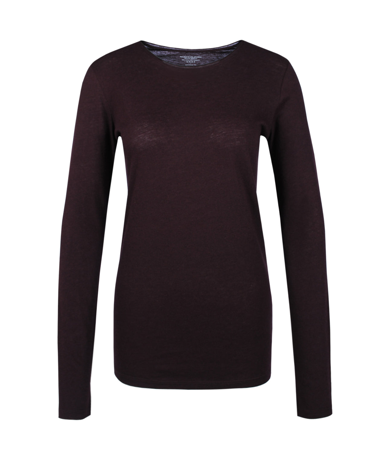 RH-Shirt BW/Cashmere | aubergine