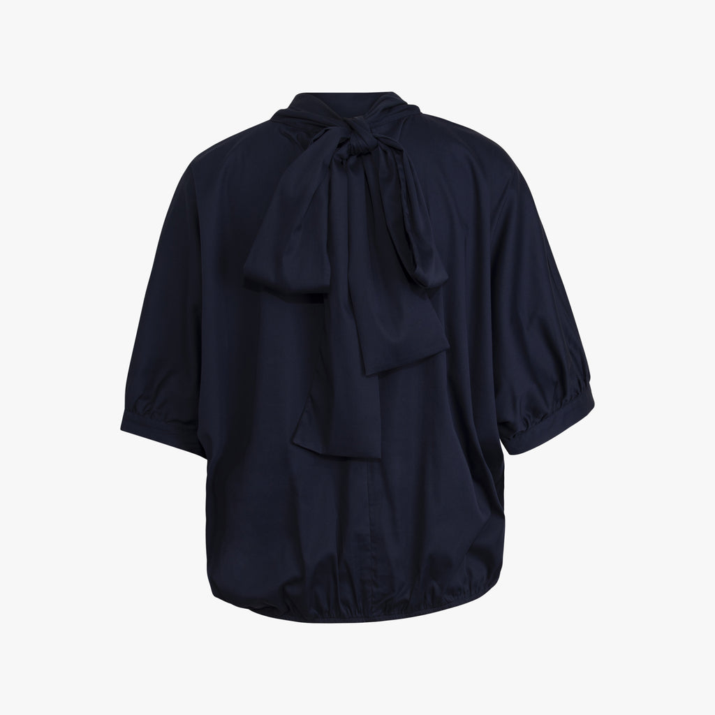 Blusenshirt Schluppe | navy