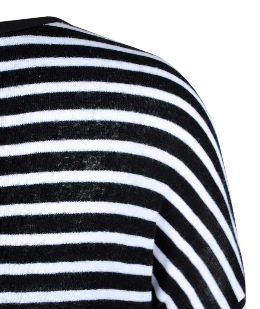 Ringelshirt Becky | schwarz