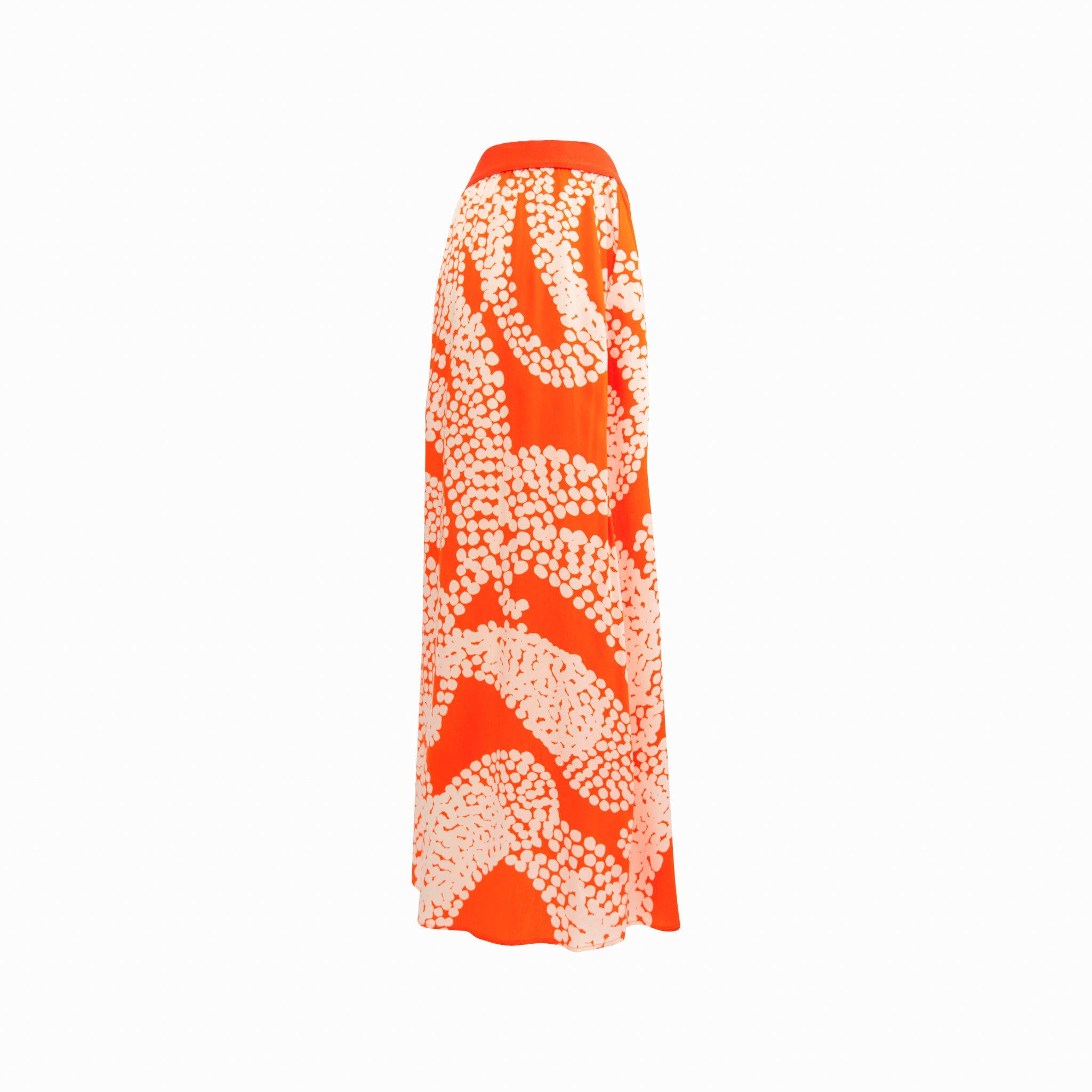 Milano Italy Rock Pailsey Dot | orange-weiß