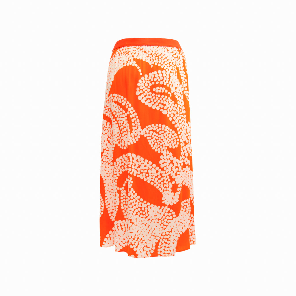 Milano Italy Rock Pailsey Dot | orange-weiß
