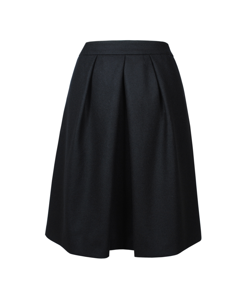 Rock Wolle Isabell | schwarz