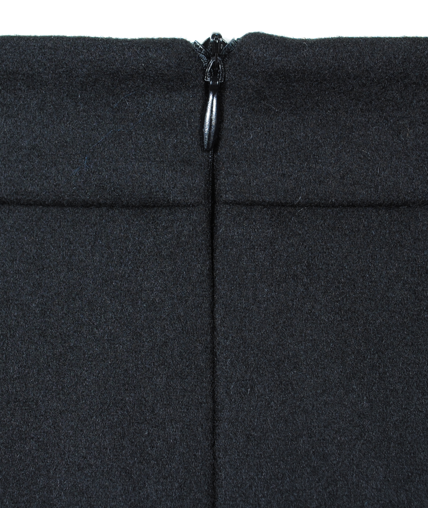Rock Wolle Isabell | schwarz
