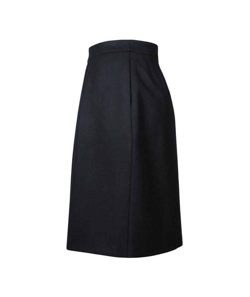 Rock Wolle Isabell | schwarz