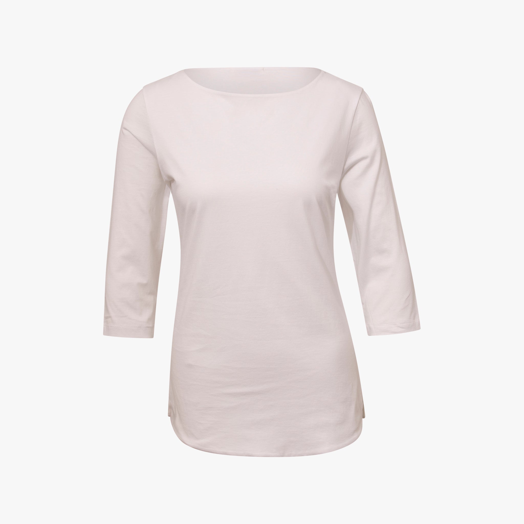 3/4 Shirt gedoppelt | weiß