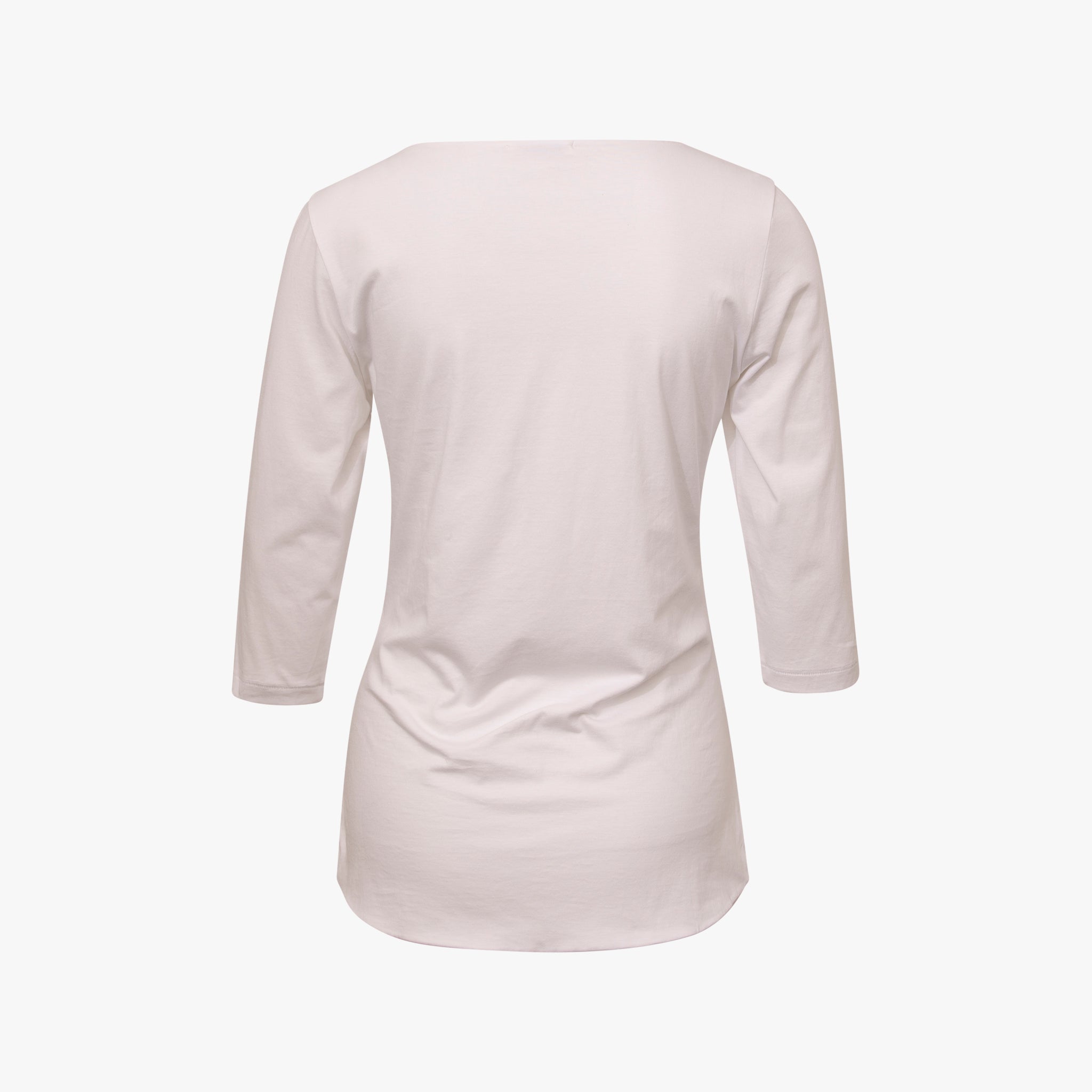 3/4 Shirt gedoppelt | weiß
