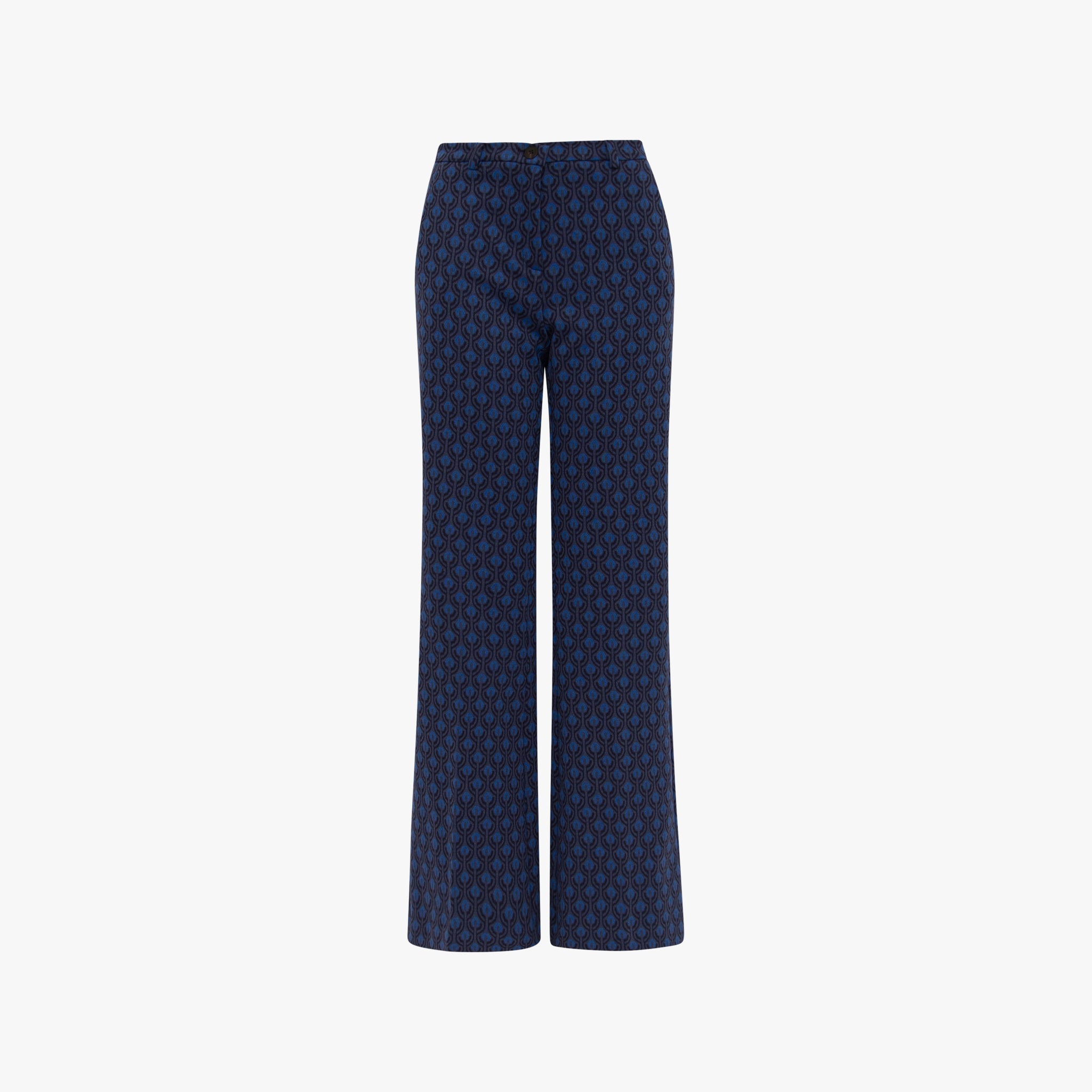 Jerseyhose Print flaire | blau