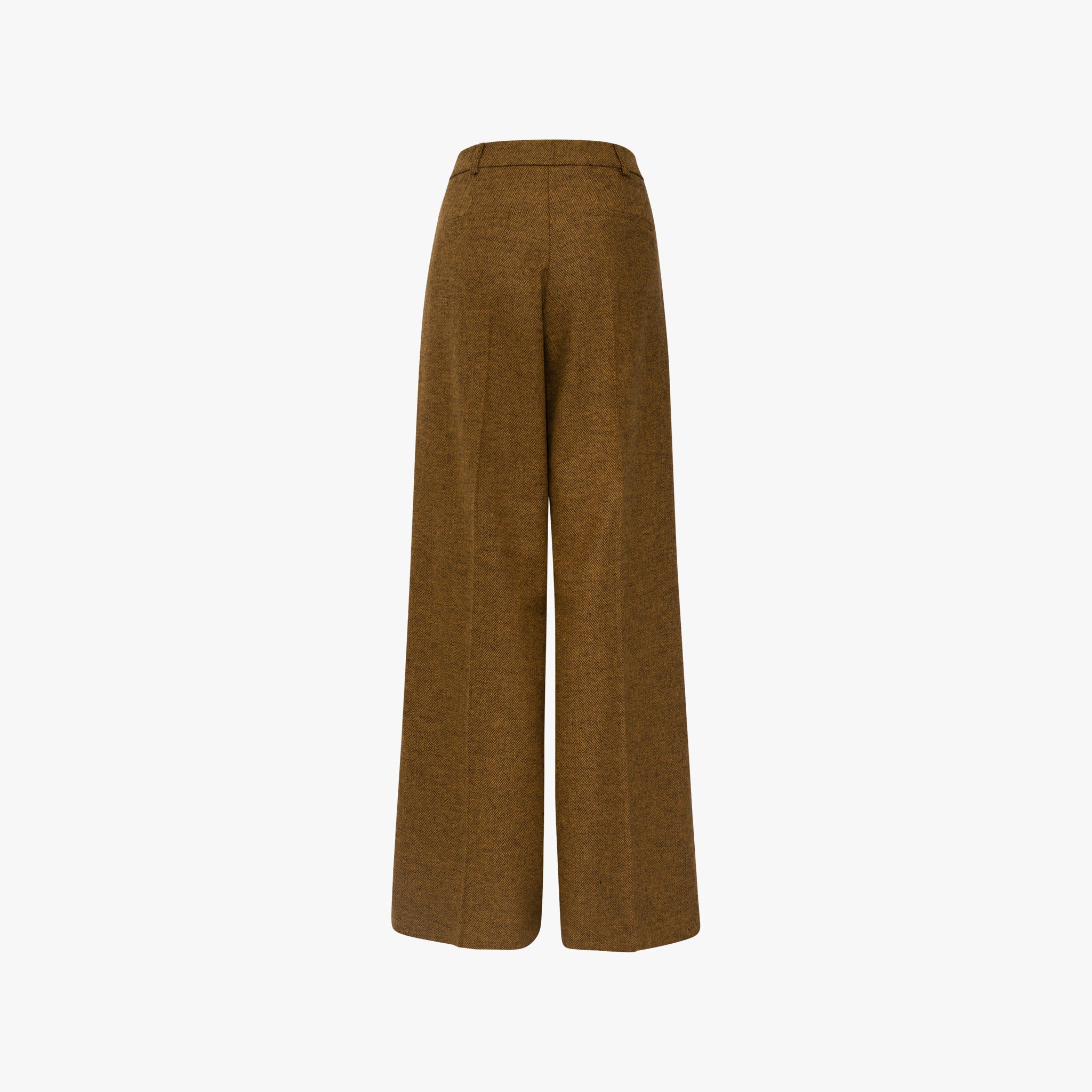 Marlenehose Fischgrat | gelb