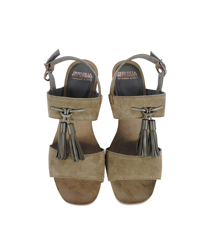 Sandale Quaste | khaki