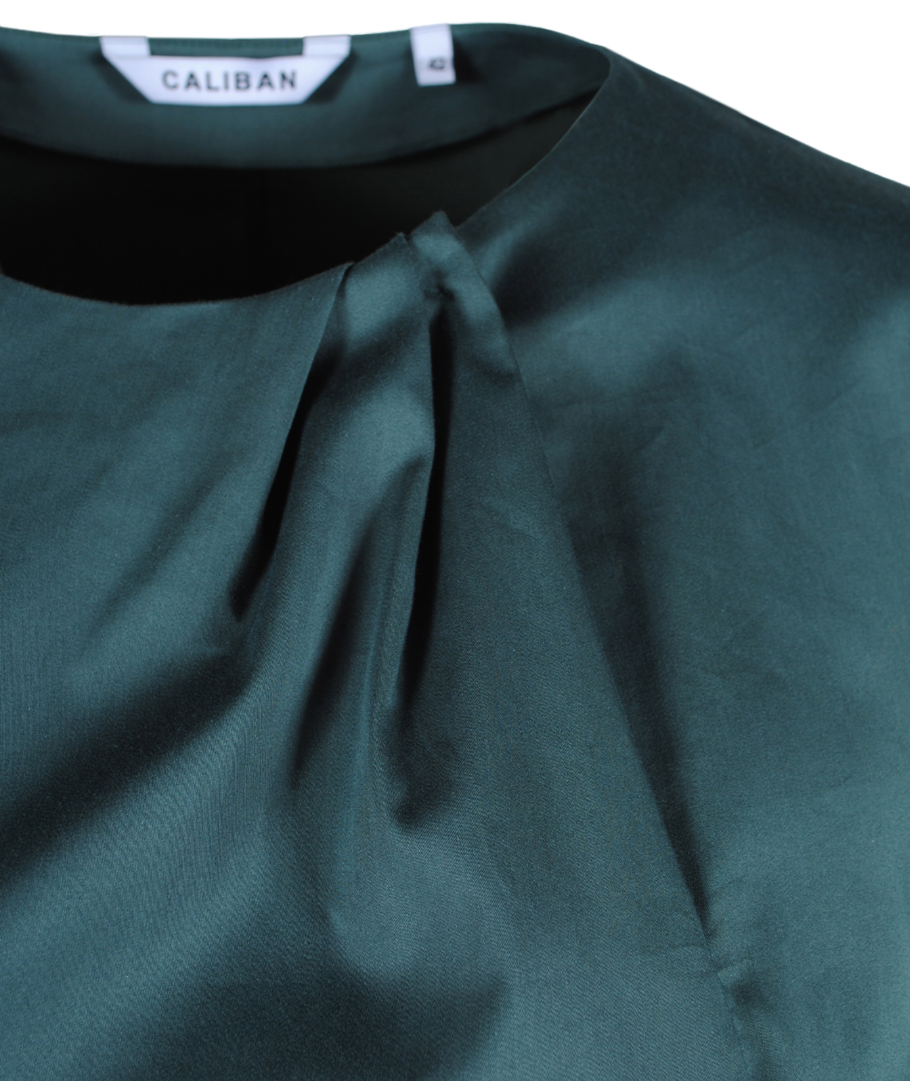 Schlupfbluse uni | grün
