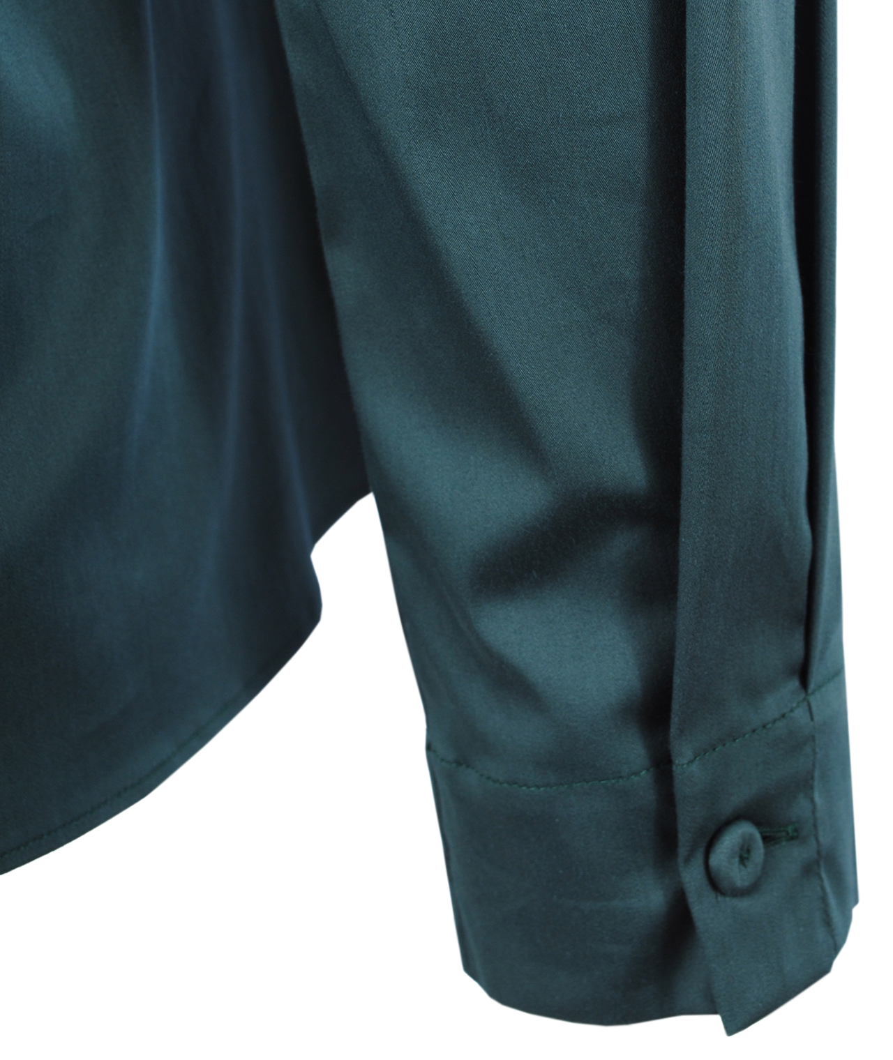 Schlupfbluse uni | grün