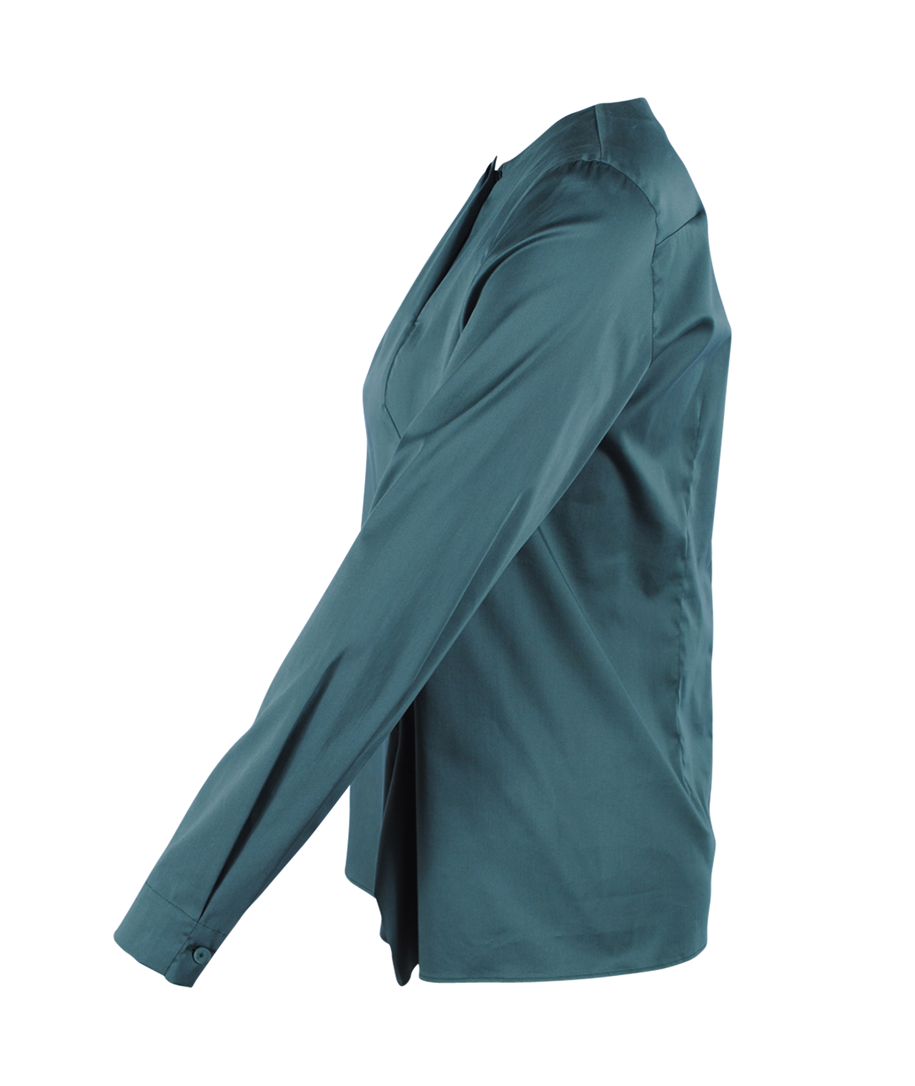 Schlupfbluse uni | grün