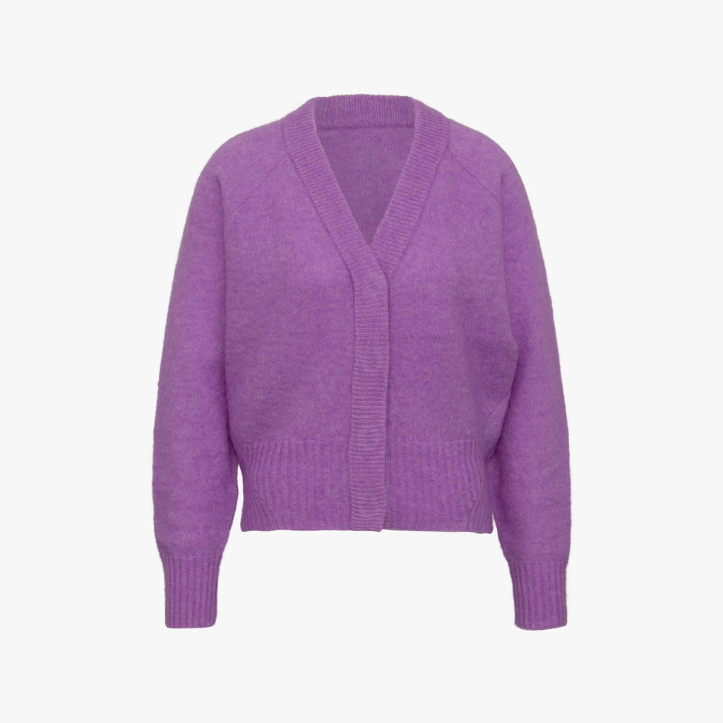 Strick Cardigan | flieder