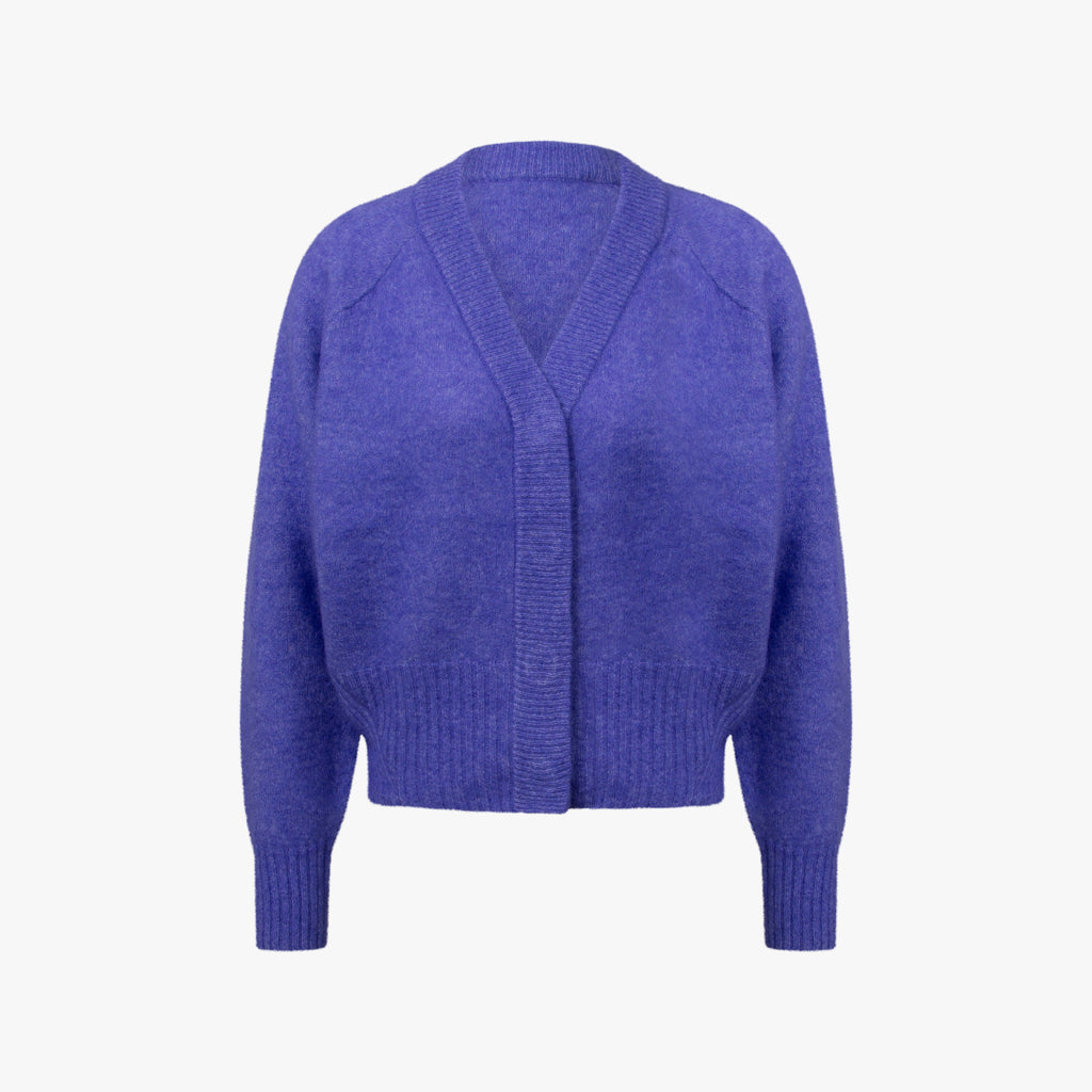 Strick Cardigan | blau