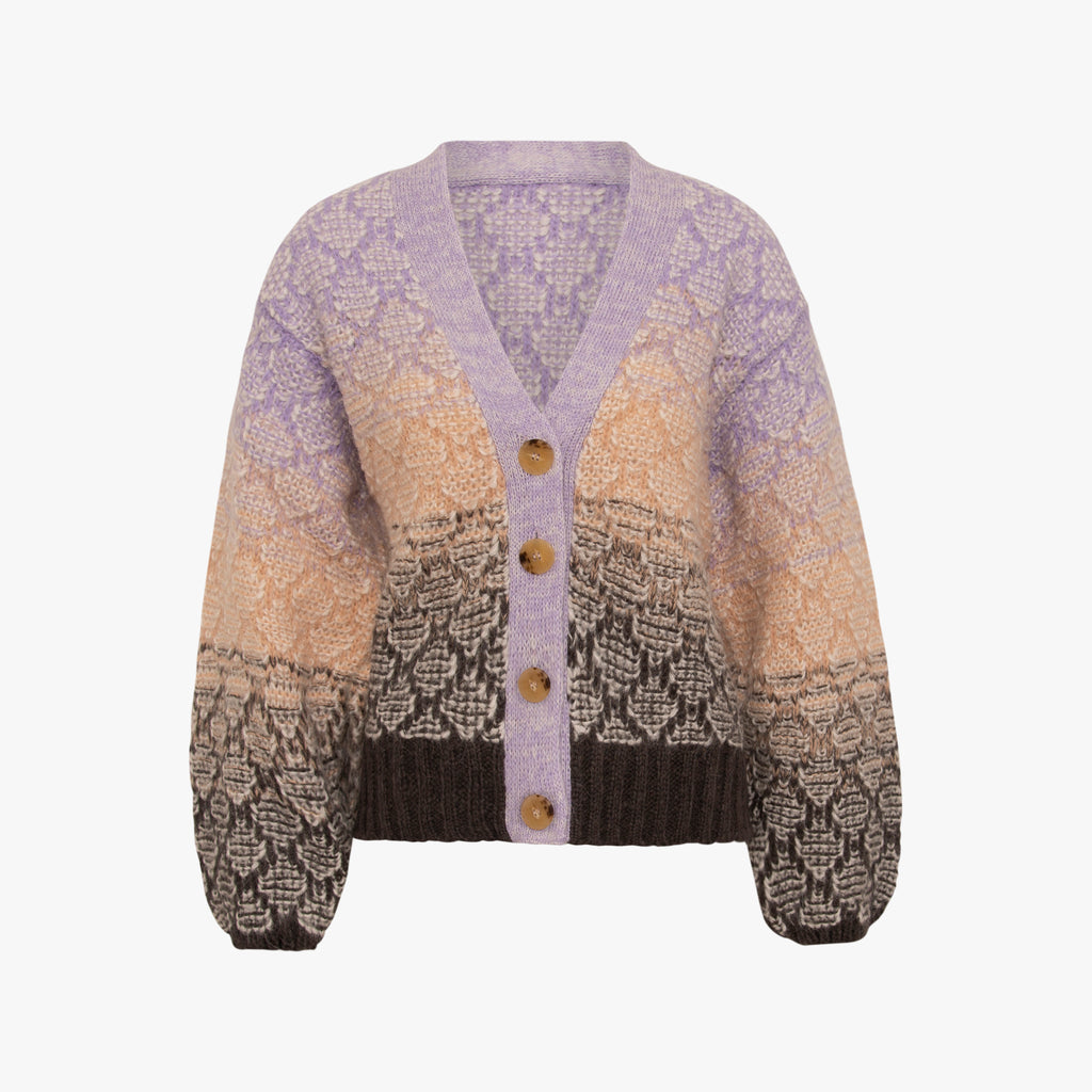 Cardigan Farbverlauf | multicolor