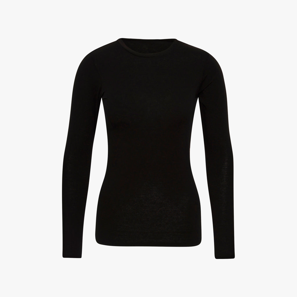 RH-Shirt Merino/Tencel | schwarz