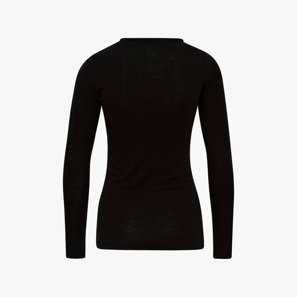 RH-Shirt Merino/Tencel | schwarz