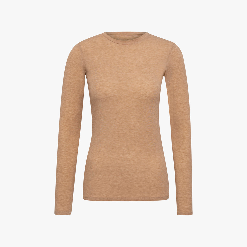 RH-Shirt Merino/Tencel | tabak