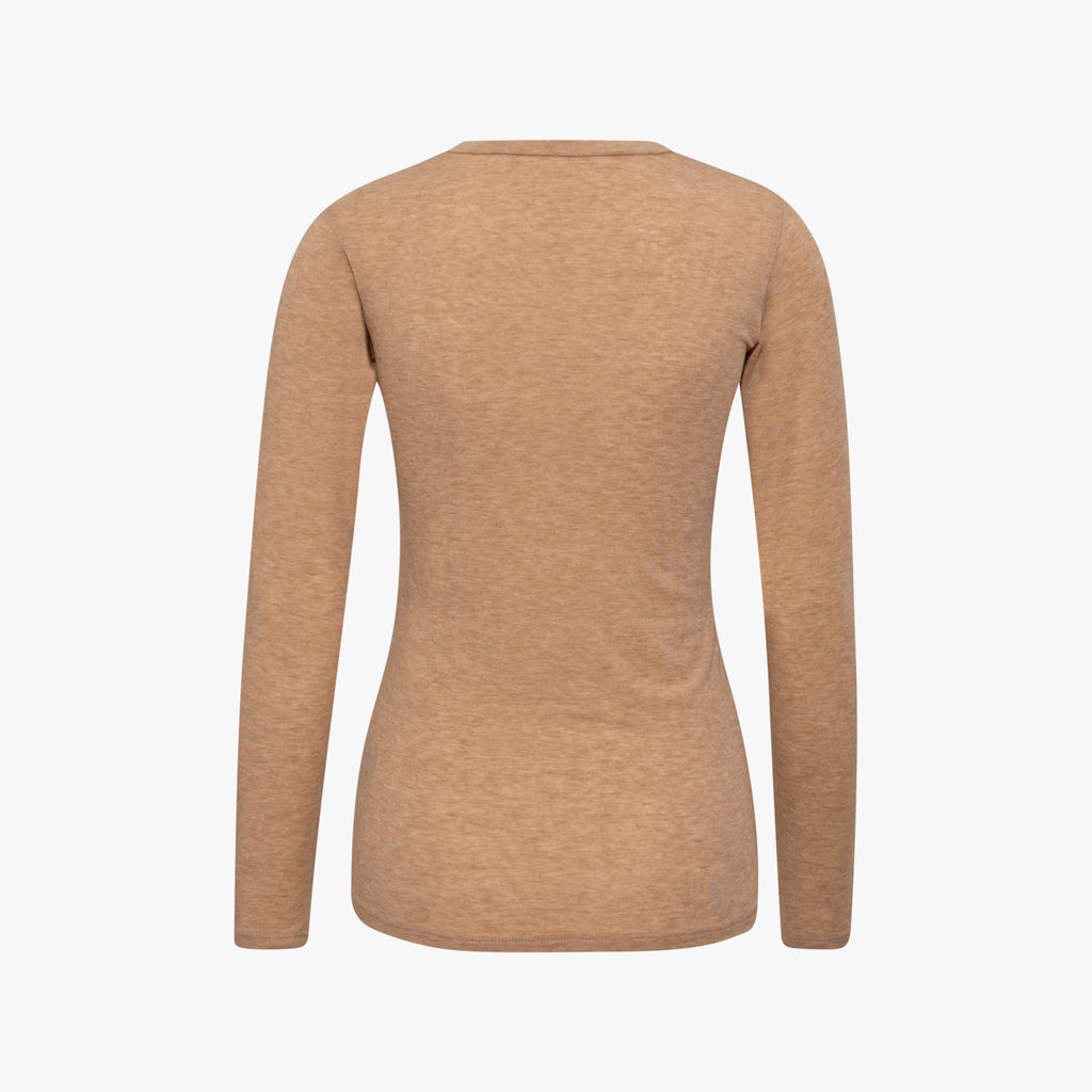 RH-Shirt Merino/Tencel | tabak