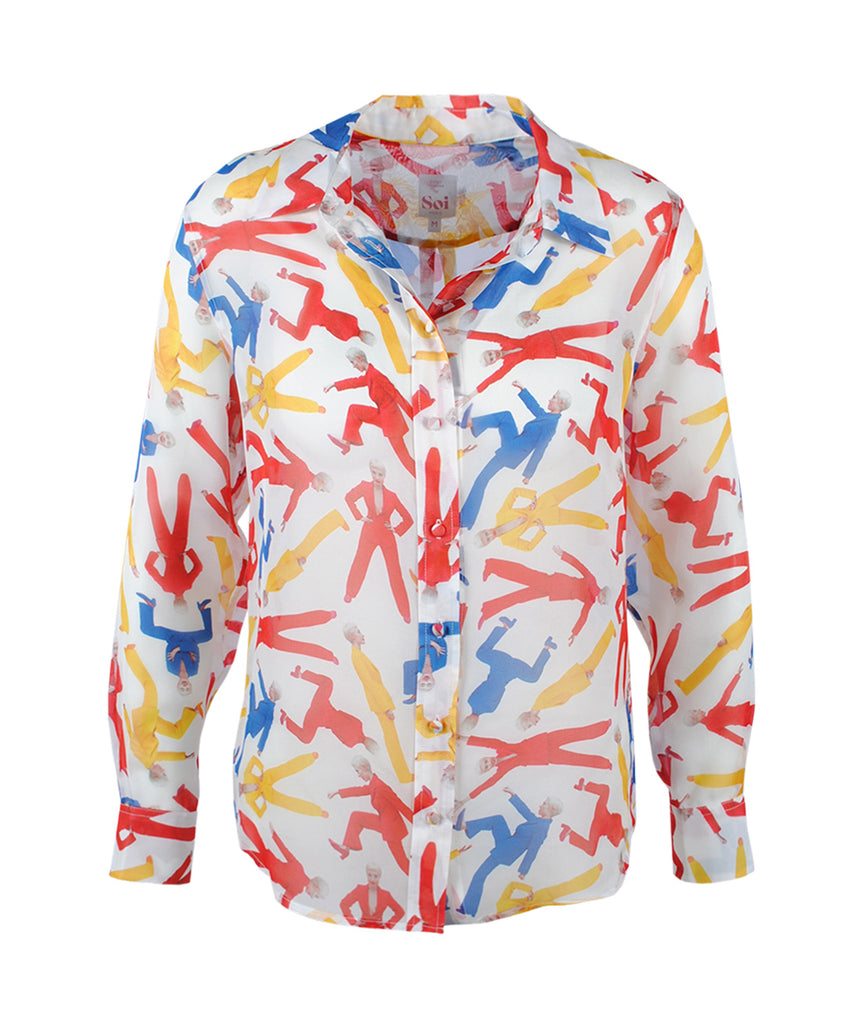Seidenbluse Elsa Muse | multicolor
